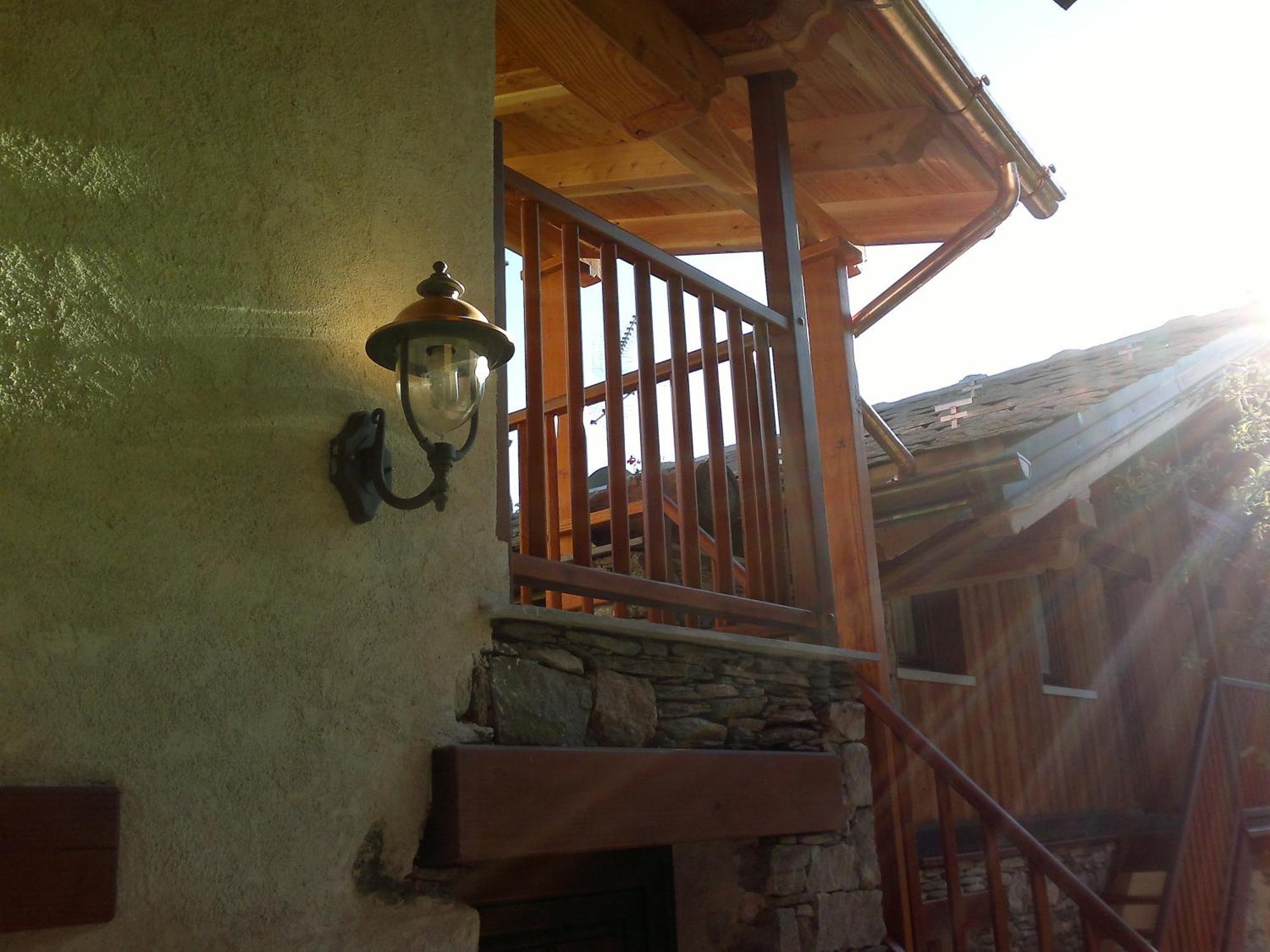 Eco Chalet Maison Dominique Challand-Saint-Anselme Bagian luar foto