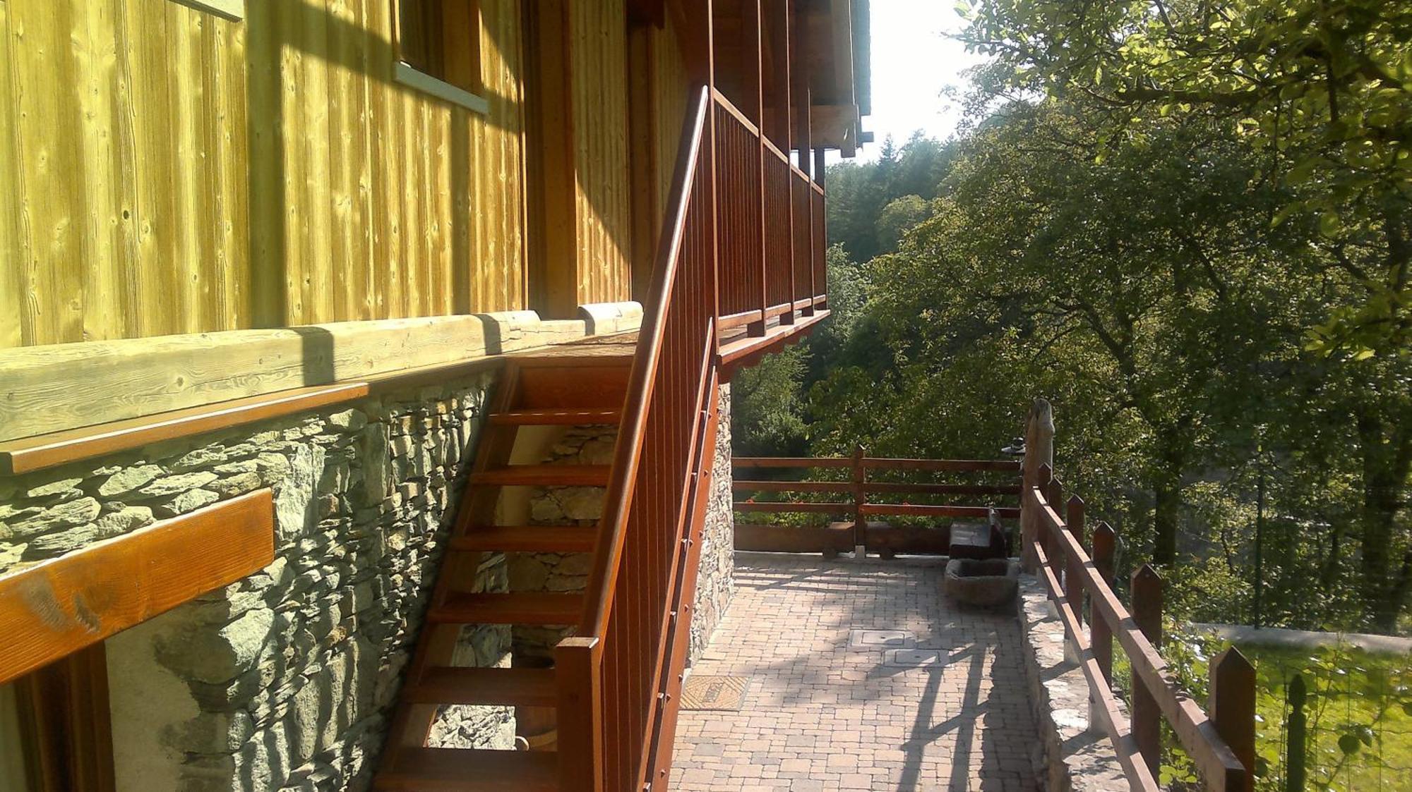 Eco Chalet Maison Dominique Challand-Saint-Anselme Bagian luar foto